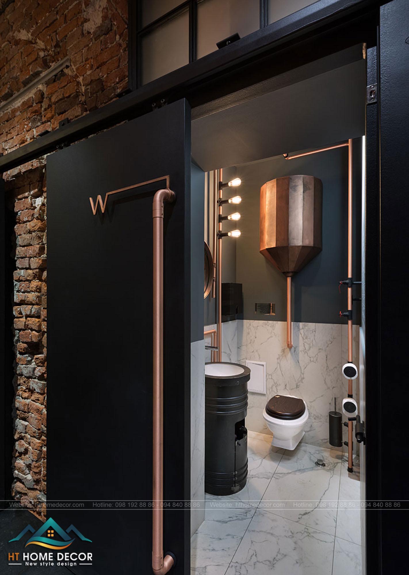 Tích hợp hệ thống nhà vệ sinh hiện đại, đầy đủ tiện nghi phục vụ nhu cầu của quý khách hàng.